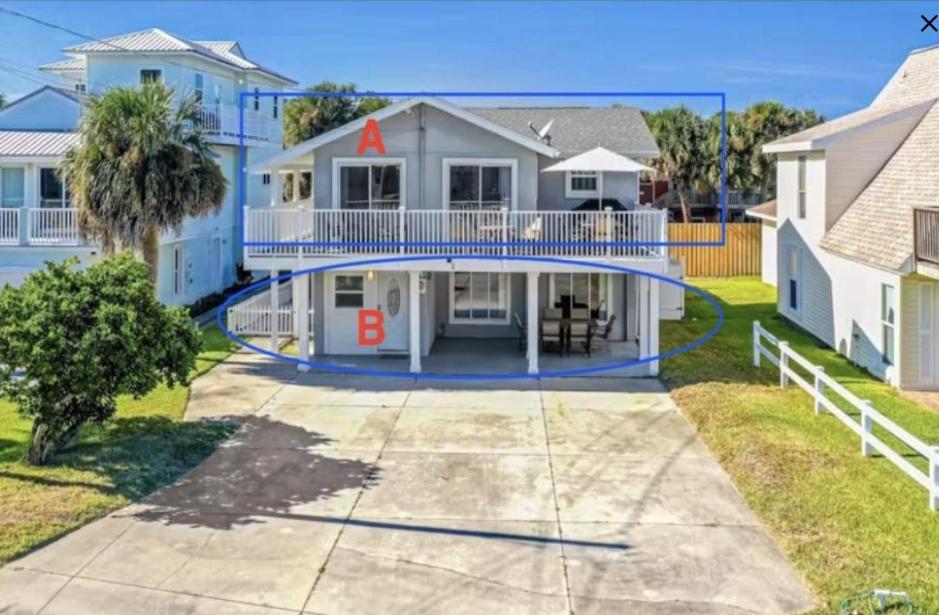 Vilano Beach Oasis Cottage Сент Августин Екстериор снимка